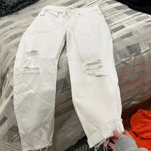 Madewell Off-White Denim jeans